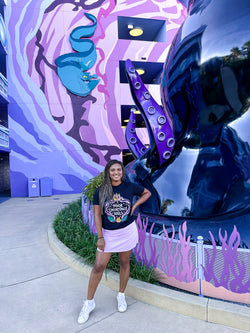 Poor Unfortunate Souls, Villain Crew Neck Tee, Squid Ink