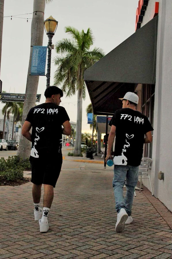 772 LOVE - Premium Screen printed Tee