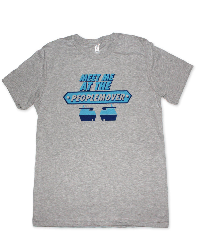 People Mover, Kids, Crew Neck Tee, Grey