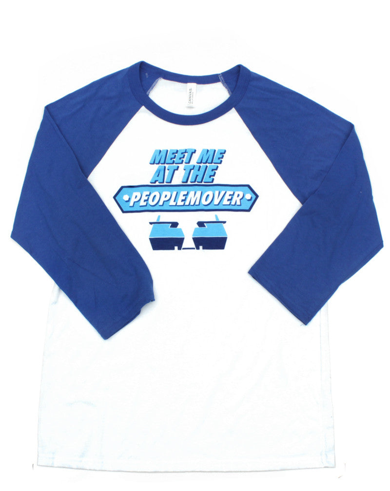 People Mover, 3/4 Sleeve Raglan, White