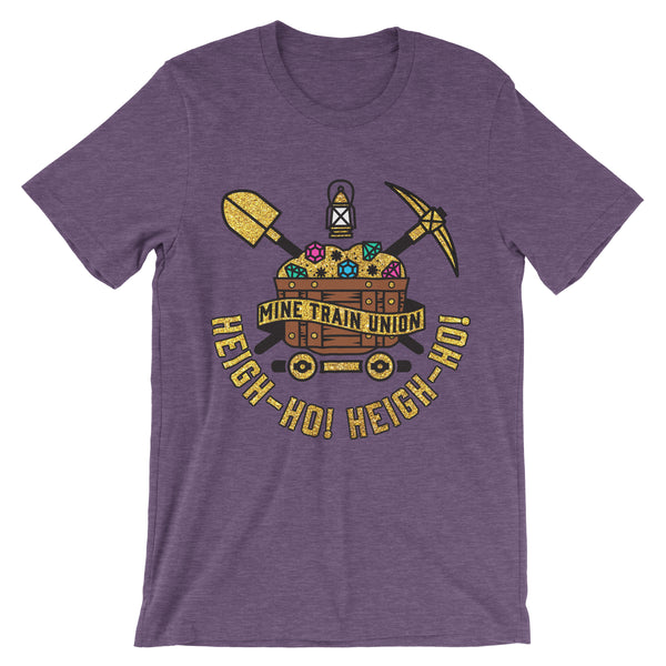 Mine Train Union, Crew Neck Tee, Amethyst