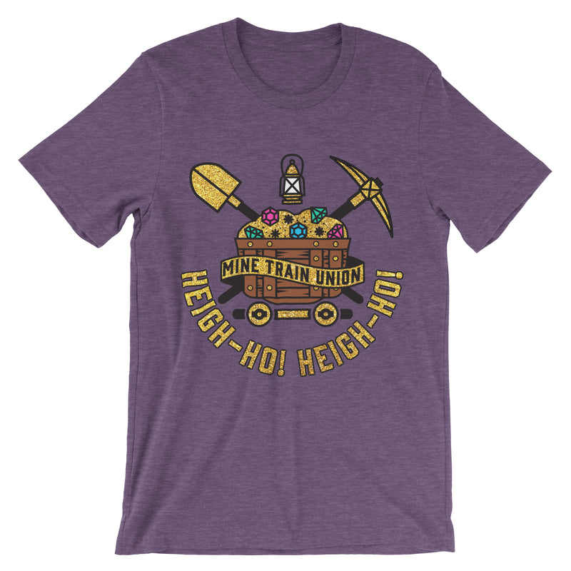 Mine Train Union, Crew Neck Tee, Amethyst