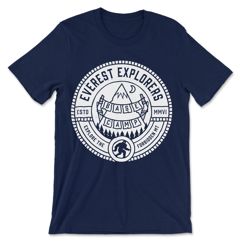 Everest, Crew Neck Tee, Navy