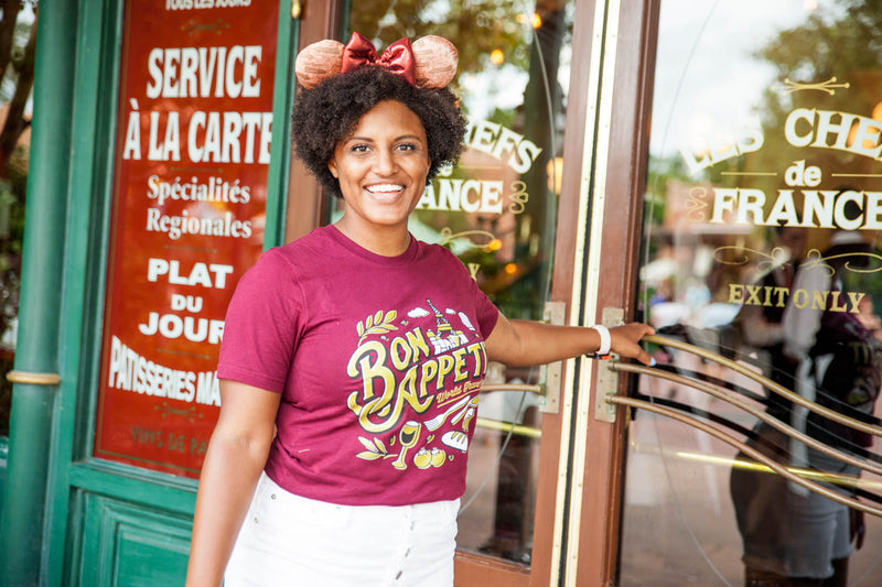 Bon Appétit, Crew Neck, Maroon