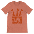 Jambo, Crew Neck Tee, Sunset