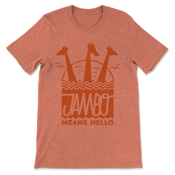 Jambo, Crew Neck Tee, Sunset