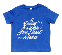 Dream Is A Wish, Kids Crew Neck Tee