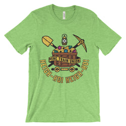 Mine Train Union, Crew Neck Tee, Peridot