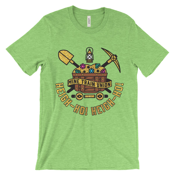 Mine Train Union, Crew Neck Tee, Peridot
