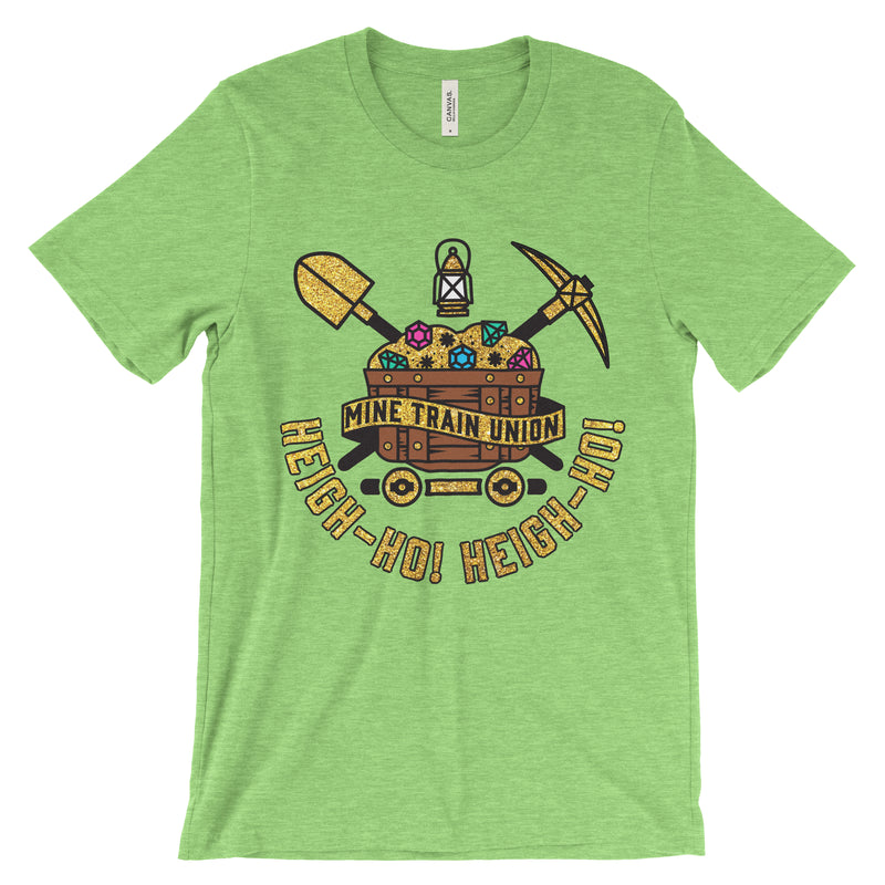 Mine Train Union, Crew Neck Tee, Peridot