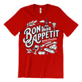 Bon Appétit, Crew Neck, Red