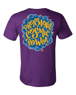 Cosmic Power, Crew Neck, Sultan Purple, Ready to Ship