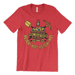 Mine Train Union, Kids, Crew Neck Tee, Ruby