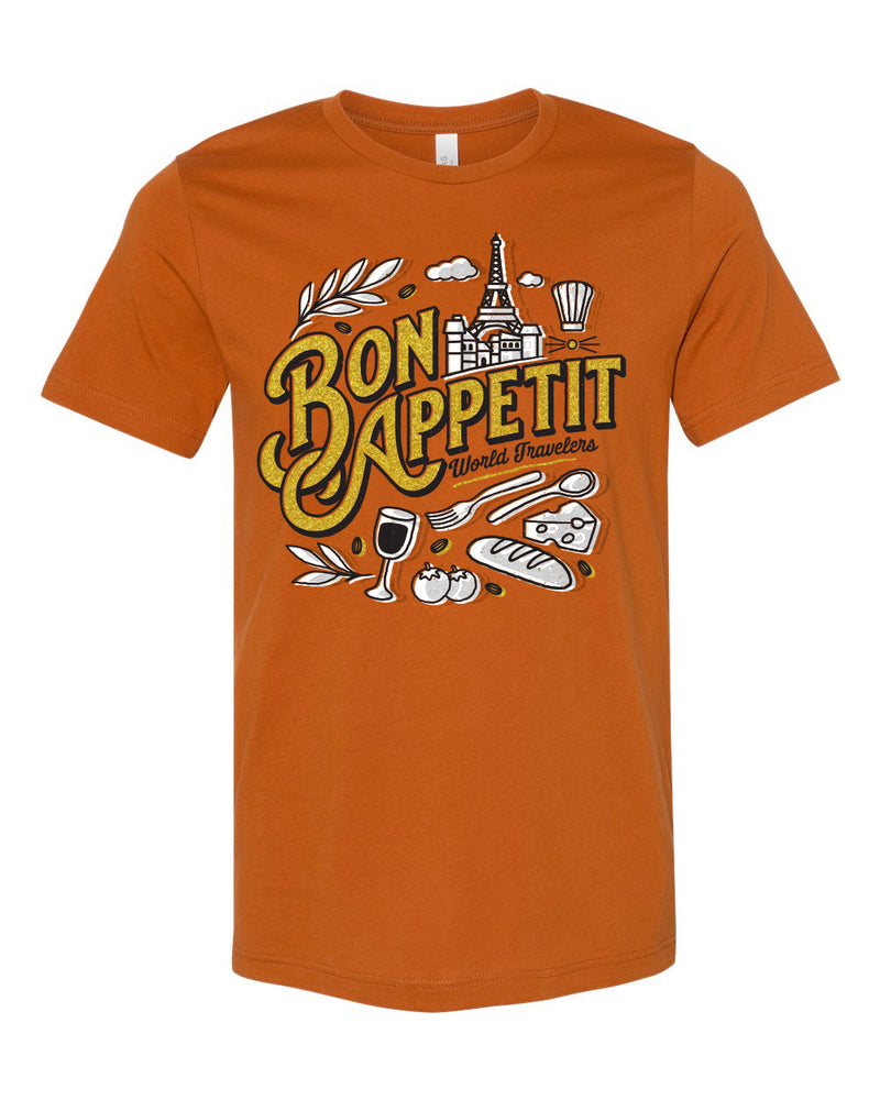Bon Appétit, Crew Neck, Pumpkin