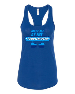 People Mover, Racerback Tank, Royal Blue