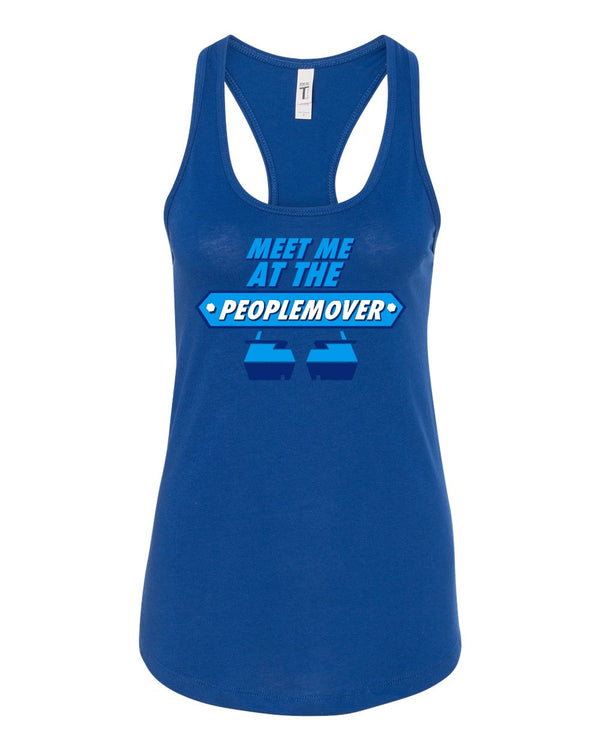 People Mover, Racerback Tank, Royal Blue