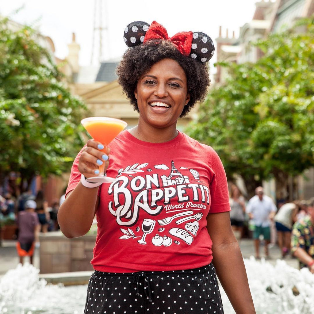 Bon Appétit, Crew Neck, Red