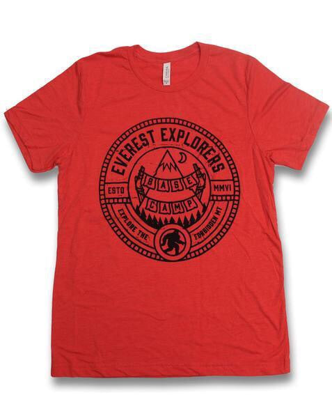 Everest, Crew Neck Tee, Red