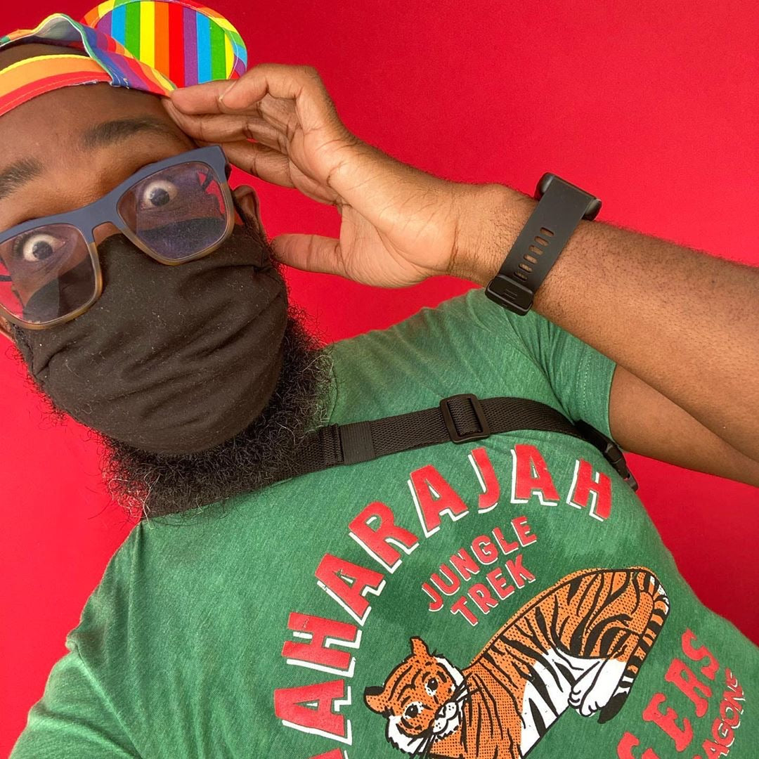 Maharajah Jungle Trek, Crew Neck Tee, Forest Green