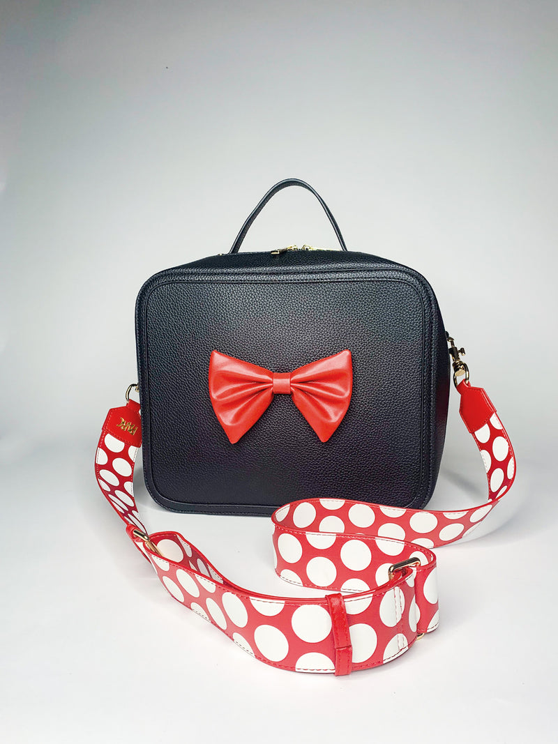 PARC Pack Crossbody Strap, Red Polka Dot, Ready to Ship